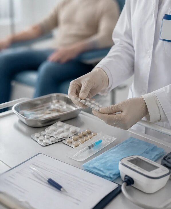 Медикаментозное лечение алкоголизма на дому в Осинниках