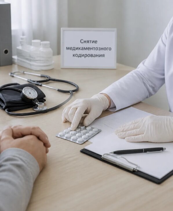 Снятие медикаментозного кодирования в Осинниках от 5126 р. | Медзона