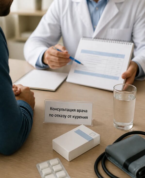 Консультация врача по отказу от курения для взрослых в Осинниках